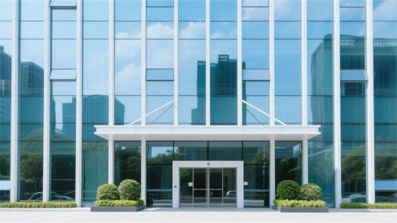 生態(tài)融合空間，合肥聯(lián)合體辦公樓裝修設(shè)計(jì)效果圖欣賞