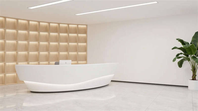 光影交織與自然共生，合肥2000平現(xiàn)代簡(jiǎn)約辦公室設(shè)計(jì)效果圖