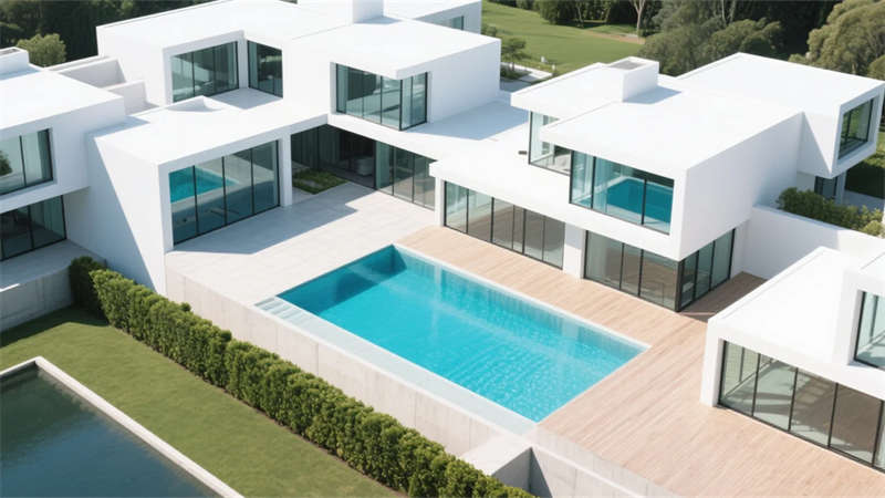 無(wú)界光影，靜謐幾何——合肥2000平民宿裝修設(shè)計(jì)效果圖